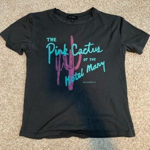 neon cactus graphic tee